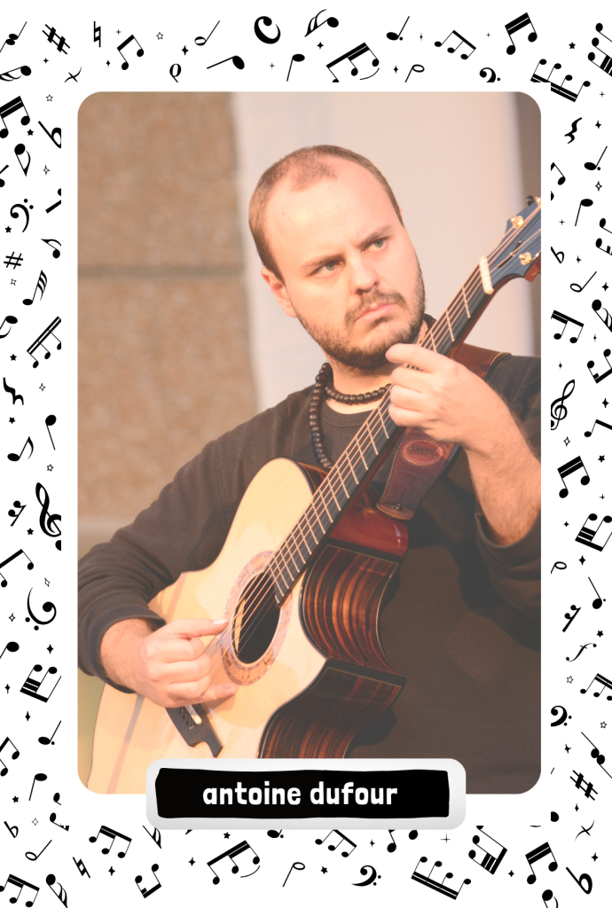Andy McKee performing fingerstyle acoustic guitar - innovative guitarist.